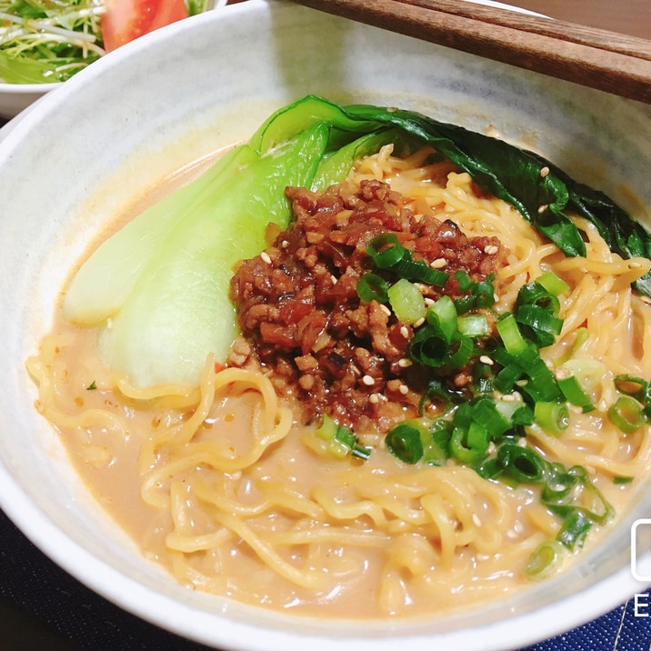 牛乳で簡単！本格まろやか坦々麺